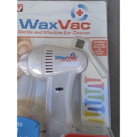 (NEW) WaxVac Gentle And Effective Ear Cleaner As Seen On TV  SEALED - Picture 4 of 5